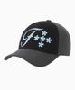 FREEMARIO F Cross Ball Cap [Charcoal]