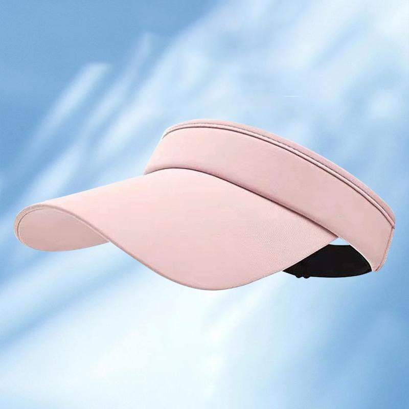 Ice silk sunscreen hat women's summer sunshade fashion casual sun hat sports duck tongue empty top hat