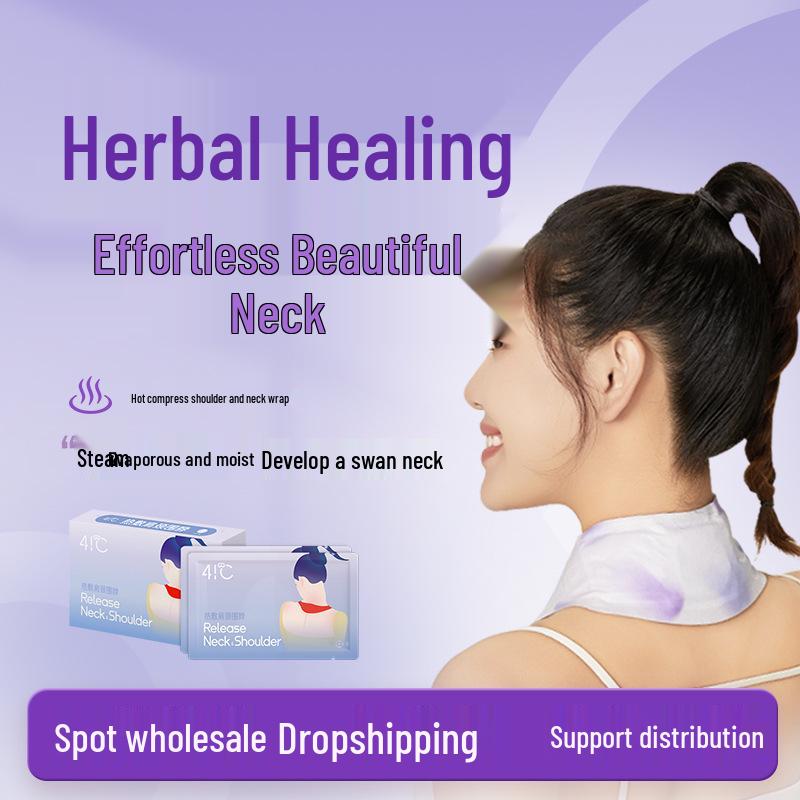 

Heated Shoulder and Neck Wrap, 41℃ Cold-Dispel Patch, Warm Relief Support