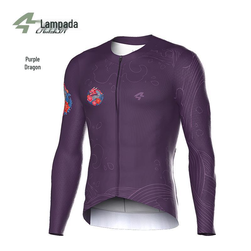 

Lampa Dragon Year Men s Road Cycling Jersey - Spring/Summer 2024, Moisture-Wicking, Long Sleeve Medium