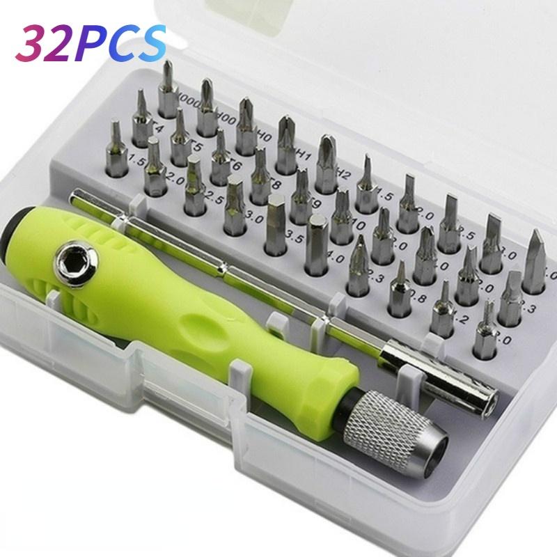 Repair Tool 32 In 1 Screwdriver Set Precision Mini Magnetic Bit Kit Mobile Phone IPad Camera Repair Tool