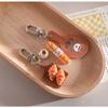 Afternoon Tea Collection Adorable Realistic-looking Bread Keyrings Bag Charms Food-themed Charms Zip-up Bag Charms and Mobile Phone Lanyards