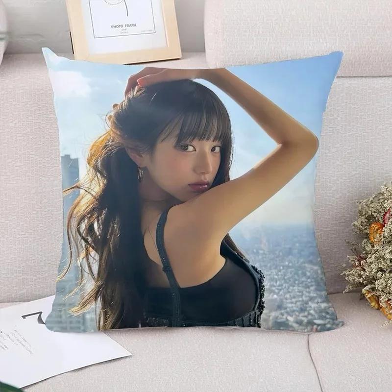 Pillow Cases Decorative Cushions Cover for Sofa Jang WonYoung Pillowcase Pillowcases Car Decoration Cushion Covers