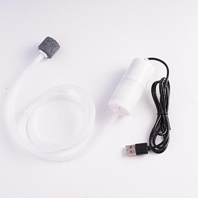 Aquarium USB-Luftpumpe Aquarium Leiser Luftkompressor Aquarium Tragbarer Mini-Oxygenator Sauerstoffbelüfter Aquarium-Luftpumpe
