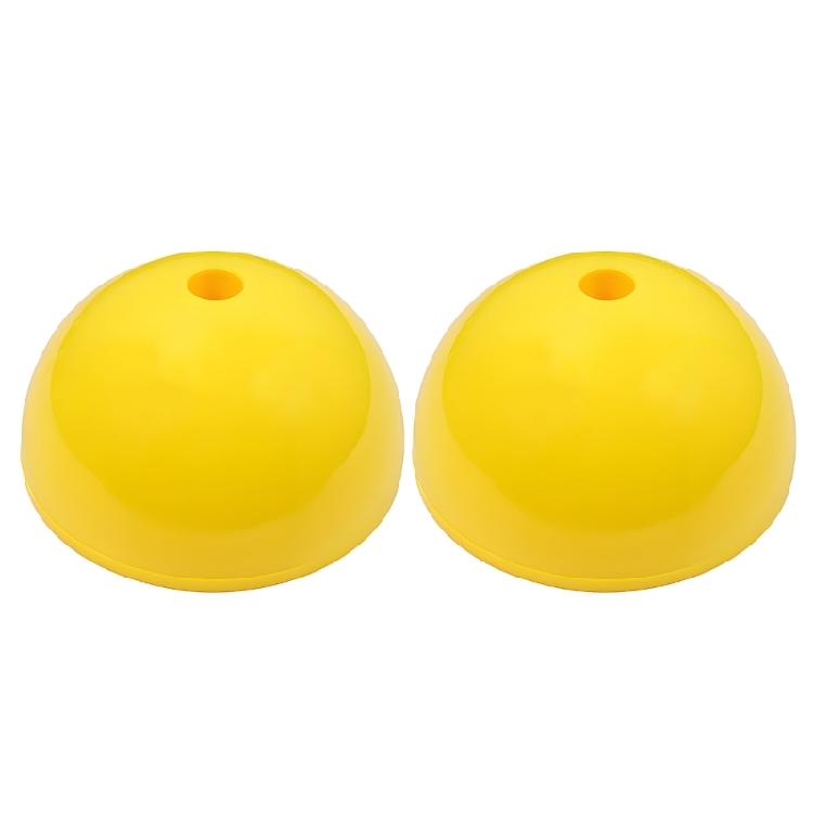 2Pcs Plastic Water Injections Base Football Field Equipment Water Filled Stability Poles Base Training Equipment
