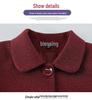 2026 Spring New Arrival Women's Plus Size Embroidered Mid-length Jacket for Middle-Aged & Elderly Moms
