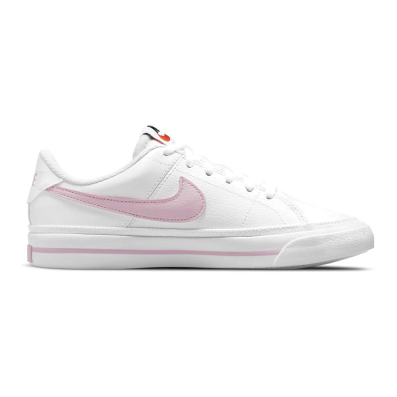 Nike Court Legacy 'White Pink Foam' GS Sneakers DA5380-109