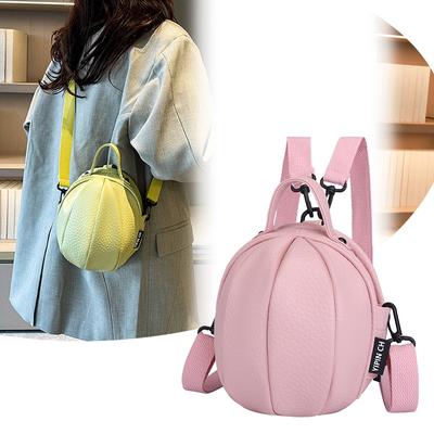 Multifunctional Backpack Women's Shoulder Bag Solid Color Small Bag