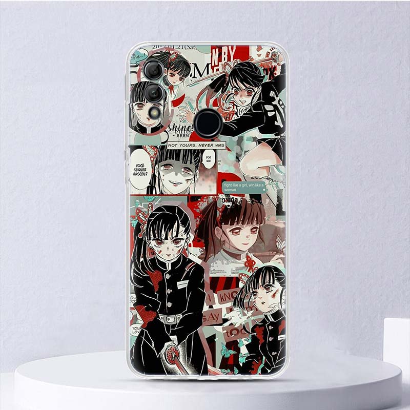 Demon Slayer Anime Kimetsu No Yaiba Soft Case For Huawei P Smart Z Y5 Y6 Y7 Y9S 2019 Phone Cover Honor 10 Lite 9 9X 8X 8A Pro 8S