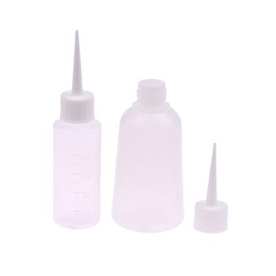 5PCS 40/100ml Plastic Clear Tip Applicator Bottle Squeeze Bottle Suitable For Crafts Art Glue Multi Purpose Refillable Empty
