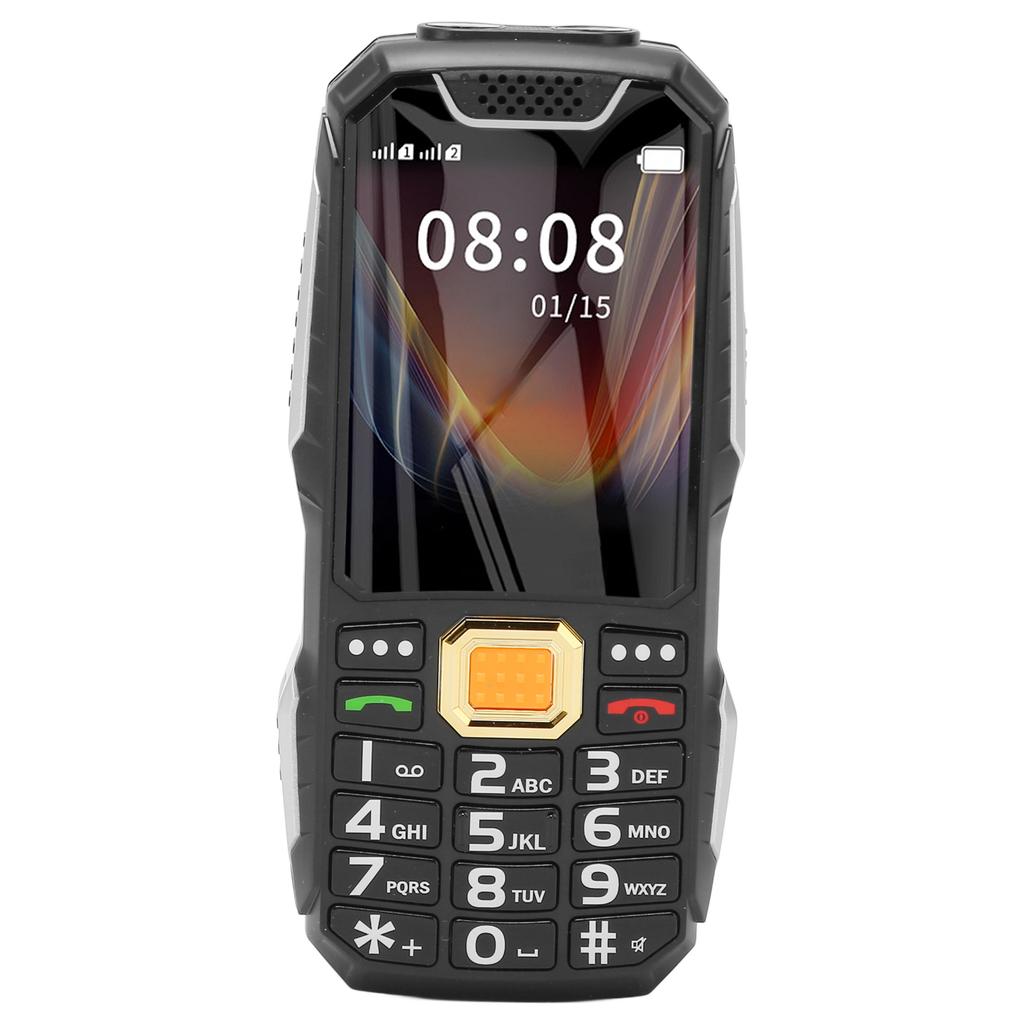 Big Button 2G Senior Cell Phone Dual SIM Card 2400mah Unlocked Cell Phone for Elderly