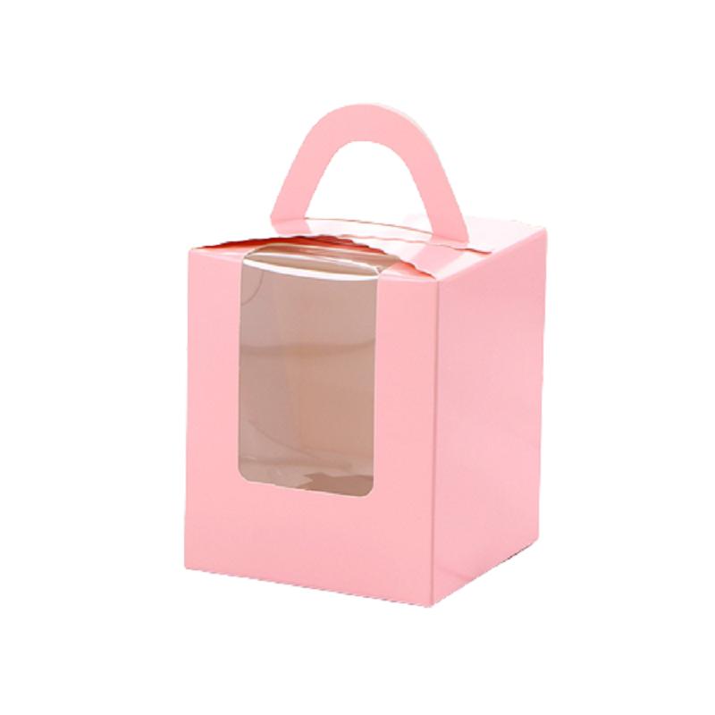 

Свадебные конфеты 30 шт. Коробка Бумажный стаканчик Кекс Маффин Фея Тарт Выпечка Торт Витрина розовый