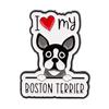English Love Pet Dog Dog Animal Series Brooch Badge Clothing Backpack Ornament Love Brooch