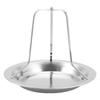 Stainless Steel Chicken Roasting Stand Indoor Outdoor Cooking Tool Turkey Roasting Rack Chicken Holder For Grill Oven Smoker
