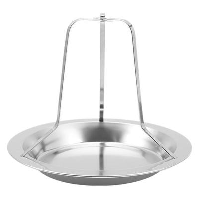 Stainless Steel Chicken Roasting Stand Indoor Outdoor Cooking Tool Turkey Roasting Rack Chicken Holder For Grill Oven Smoker