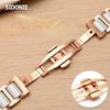 Vysoce kvalitní keramický řemínek k hodinkám pro Rossini Guess Ebo Watch King Ocelový řemínek náramek 16 18mm