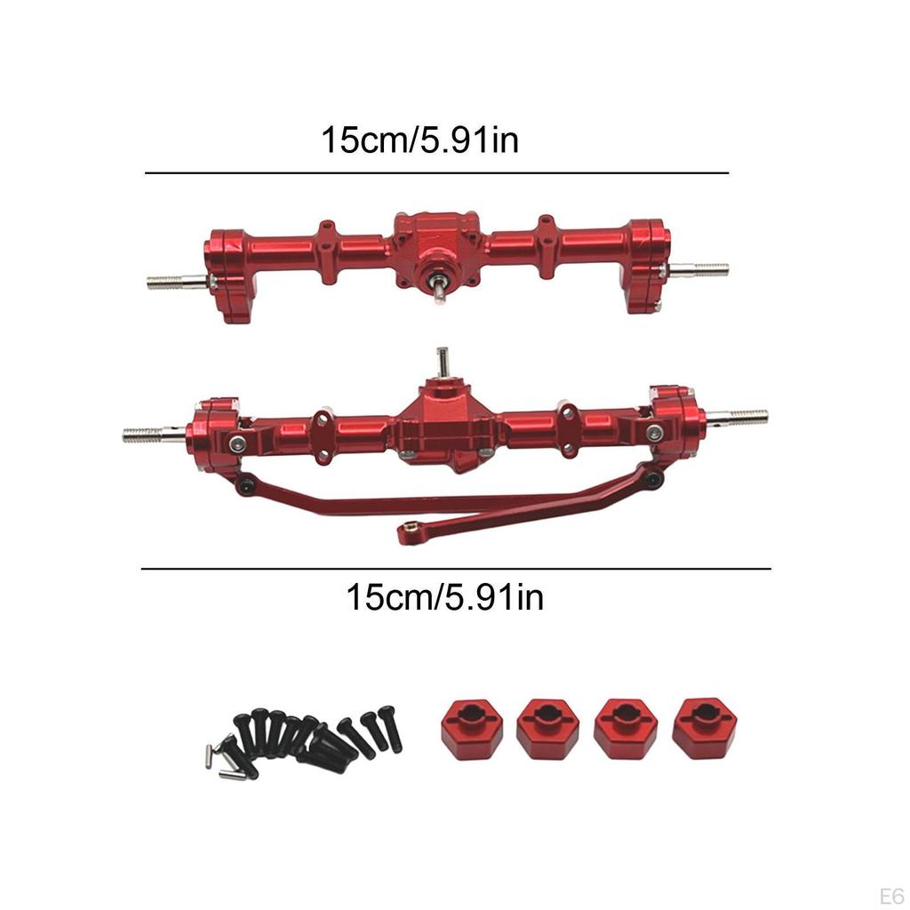 Front And Rear Axle Set for MN168 Hobby Cars