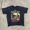 The Pogues Rum Sodomy And The Lash Bavlna Černá Unisex VN2638 Unisex Tričko