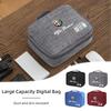 Car Digital Storage Bag Portable Cable For Alfa Romeo 159 Giulietta Giulia 147 Mito 156 166 GT Stelvio F1 Brera Volante Tonale Sjh899