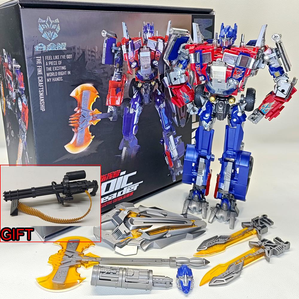 Transformation Toys Weijiang Optimus Commander W8022 Black Apple Robot OP Commander M01 Deformation Action Figure
