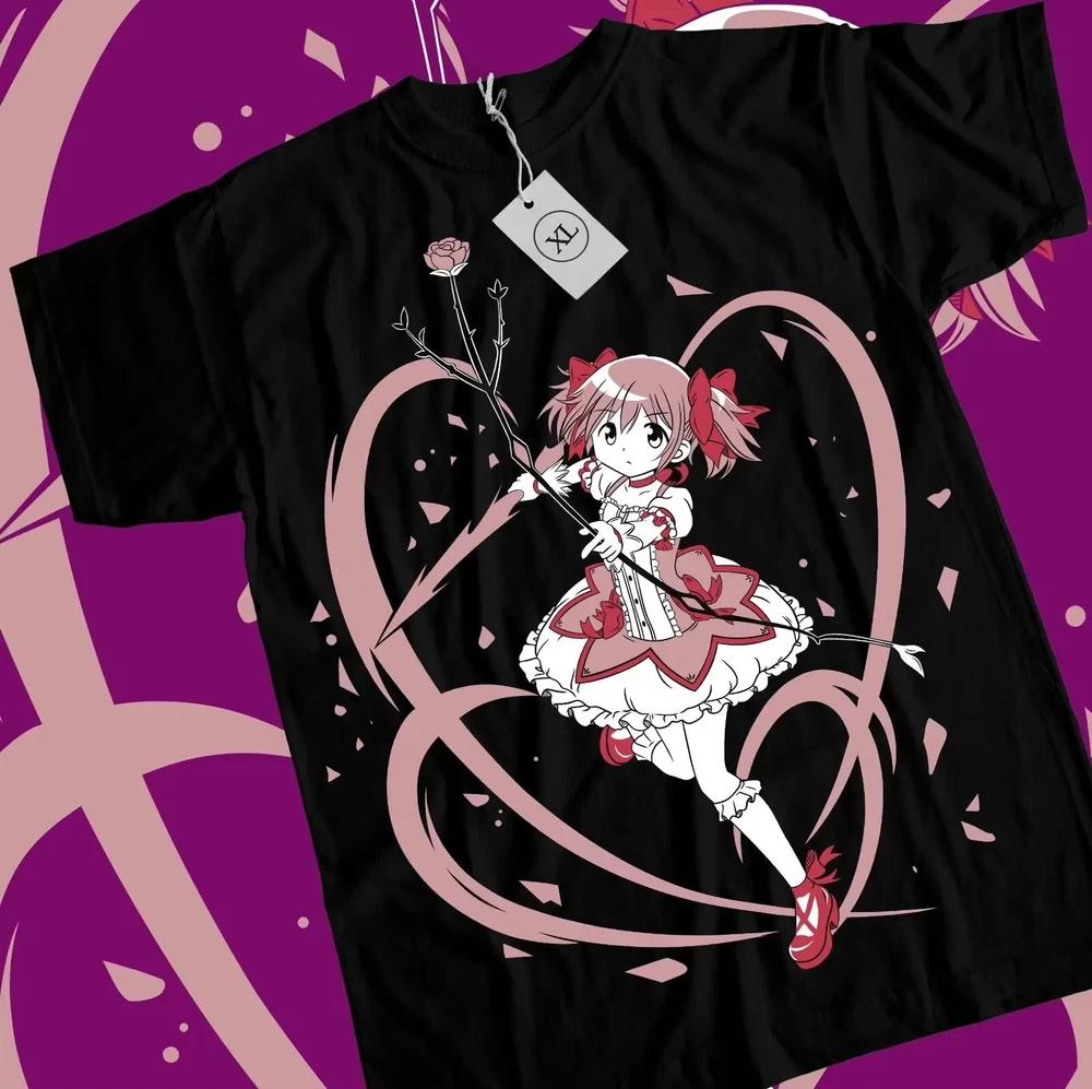 Madoka Kaname Madoka Magica Waifu Tshirt Anime Unisex S
