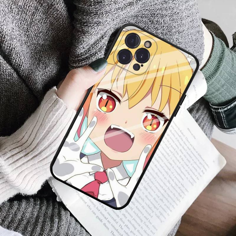 Miss Kobayashis Dragon Maid Anime Phone Case For iPhone 14 11 12 13 Mini Pro Max 8 7 6 6S Plus X SE 2020 XR XS Funda Case