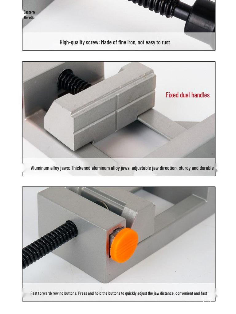 90-Degree Right Angle Quick Clamp for Woodworking and Welding, Single Hand Handle Positioner & Aquarium Fixture Locator