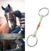Horse Mouth Bit Apple Flavor Professional Stainless Steel Horse Snaffle Bit For Training Equestrian Equipment