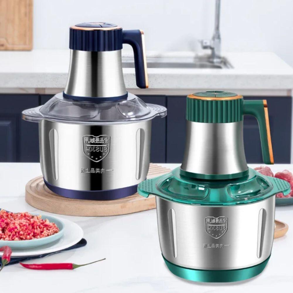 5L Electric Meat Grinder Large Capacity Food Chopper Mincer Food Shredder  Complementary Food