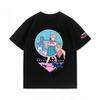 Streetwear Sailor Moon Anime Graphic T Shirts Mens Clothing Y2k Loose Casual Womens Short Sleeved Tee Tops Summer 2025 Unisex