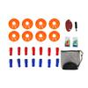 Flag Football Set 14 Personen Gruppe Getrennt Haltbares PVC Flag Football Gürtel Set für Outdoor Sport Flag Football Kit