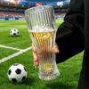 Szklanka do piwa Piłkarska, Pojemność 300ml/450ml, Przezroczysty kufel do piwa rzemieślniczego do domowego baru, Kubek Piłkarski dla Fanów Sportu