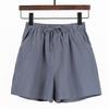 Summer New Loose Linen Cotton and Linen Large Size Student Sports and Leisure Shorts Women's Wide-leg Pants