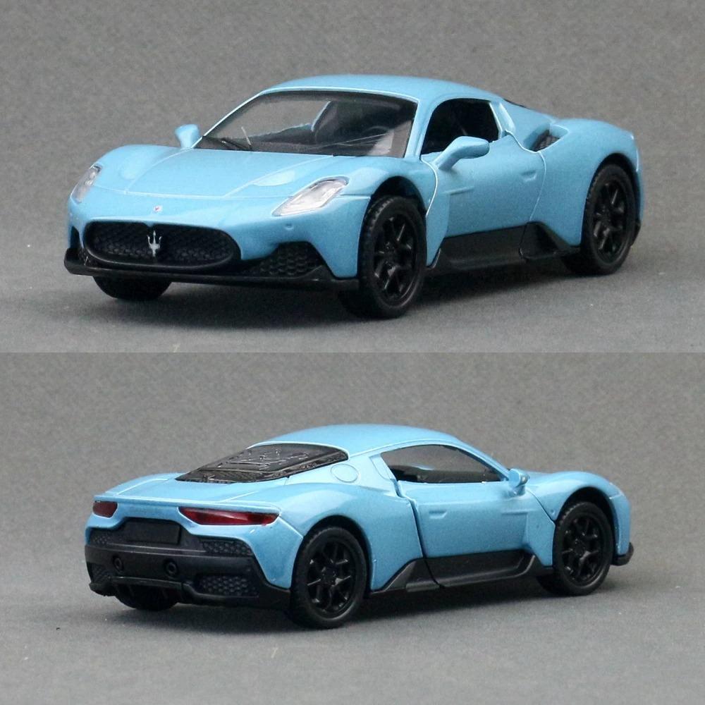 Maserati MC20 Super Sport Spielzeugauto im Maßstab 1:41 für Kinder, MSZ Diecast Metall Miniatur Rückziehauto Sammlerstück Geschenkbox