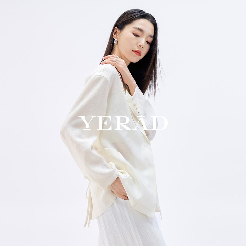 Light Oxygen Yalida Commuter Acetate Linen Lightweight Suit Coat Women's Silhouette Suit