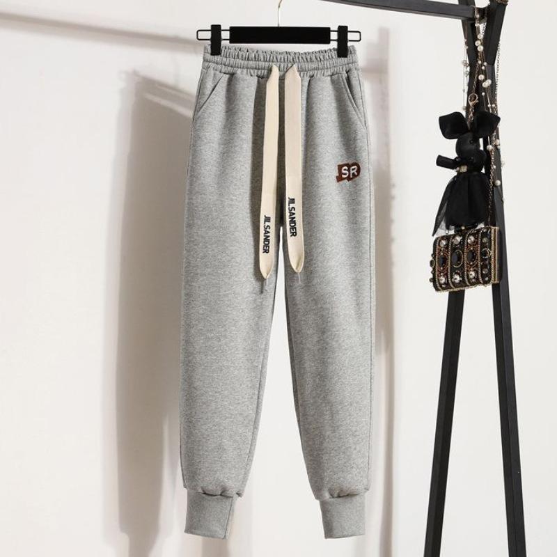 Plus-size Casual High-waisted Harlan Sweatpants for Women