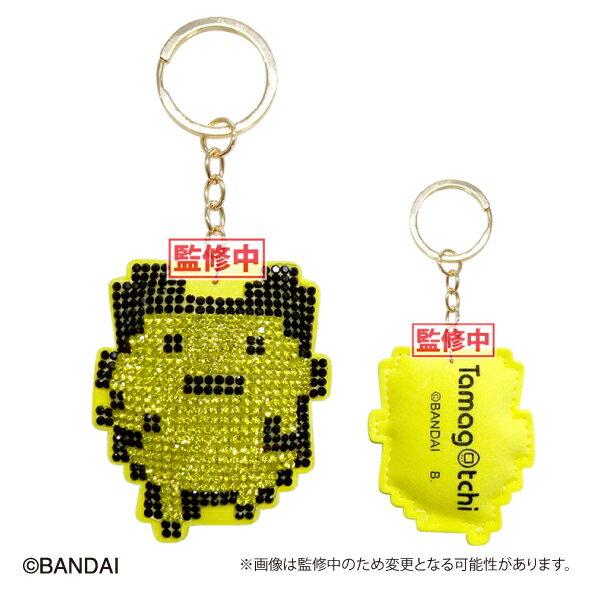 Free shipping Tamagotchi Light Stone Key Holder Pochitchi Game Ring Charm Miscellaneous Goods Cute
