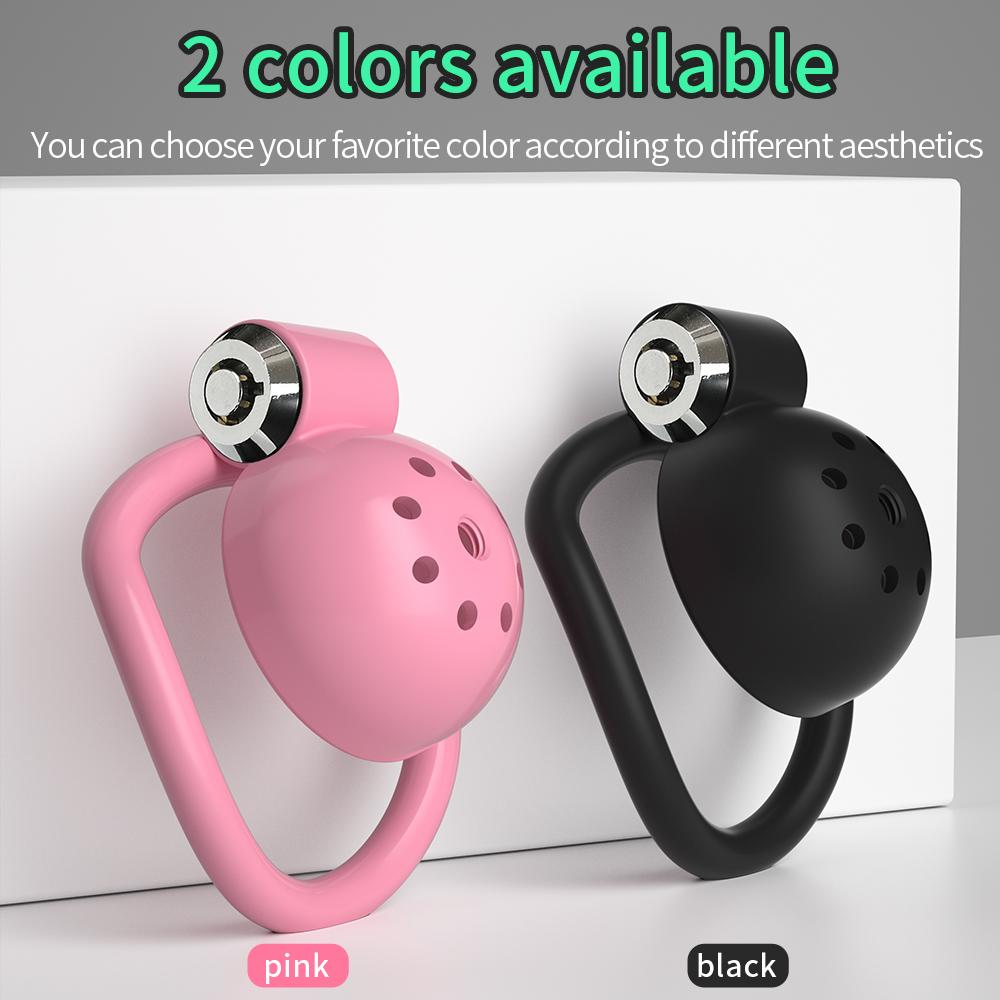 Gaiola de Castidade com 5 Anéis Gaiola para Pênis Brinquedo Sexual para Adultos Bondage de Pênis Trava Uretral Macho Cuckold Erótico Casal Brinquedo BDSM