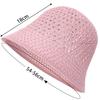 Beach Korean Straw Hat Summer Women Visor Breathable Chic Bucket Hats Fisherman Cap Hand Weaving Girl Fishing Sun Caps for Women