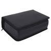 Marker Organizer Case 80 Slots Large Capacity Storage Bag Canvas Zippered Pouch with Carrying