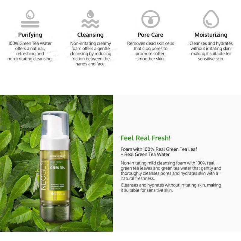 NEOGEN Dermalogy Real Fresh Foam Green Tea
