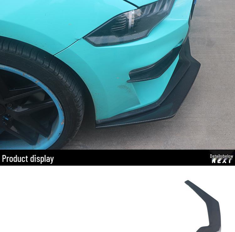 Ford Mustang GT Carbon Fiber Front Lip & Body Kit Upgrade (2018-2020)