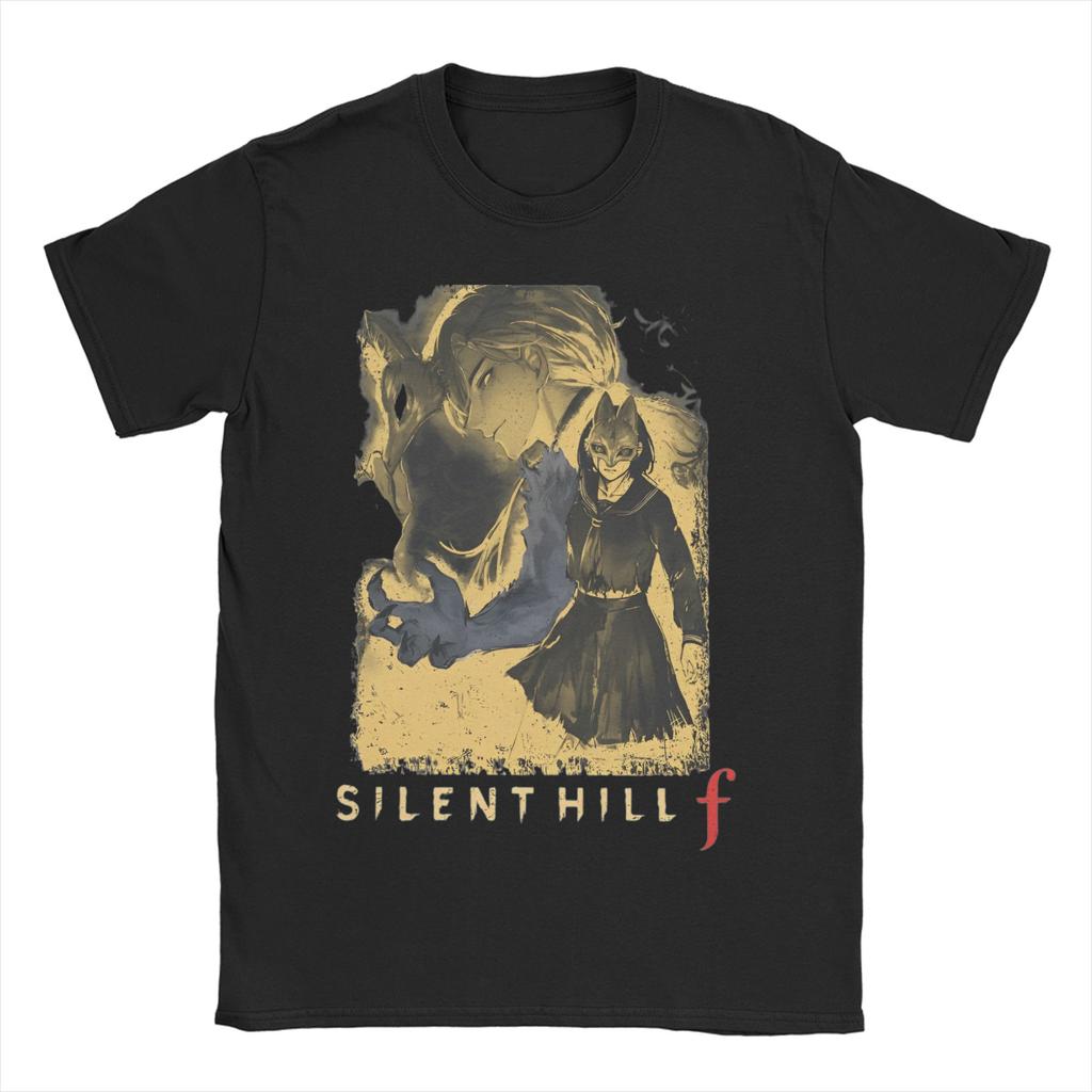 Silent hill f Shimizu Hinako Game Men Womens T Shirt Tee Shirt Short Sleeve Round Collar TShirt 100 Cotton Summer Clothes