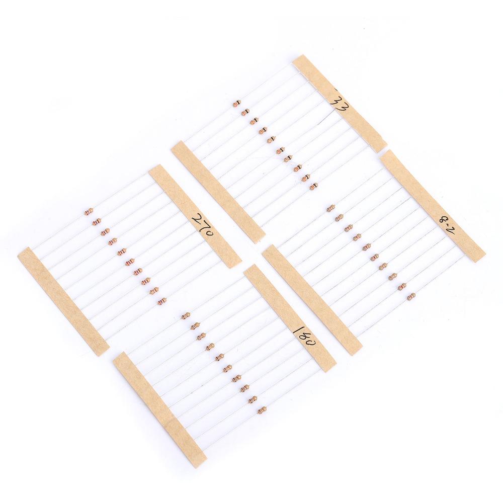 640PCS 1/6W Resistor Assortment Kit 5% Tolerance Fix Resistors DIY Resistor Kit  DIY Project