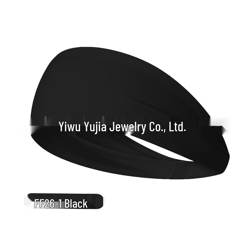 Women's Sweat-Wicking Elastic Headband for Sports, Running, Fitness, and Yoga - Wide Edge Hairband