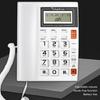 Corded Landline Phone Big Button Household Business Desktop Landline Telephone with LCD Display for Office Front Desk
