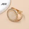 Shiny Rhinestone Scarf Ring Round Ring, Sparkling Slide Decorative Fashion Holder for Women Neckerchiefs Silk Scarves Shawls Shirts Accessory
