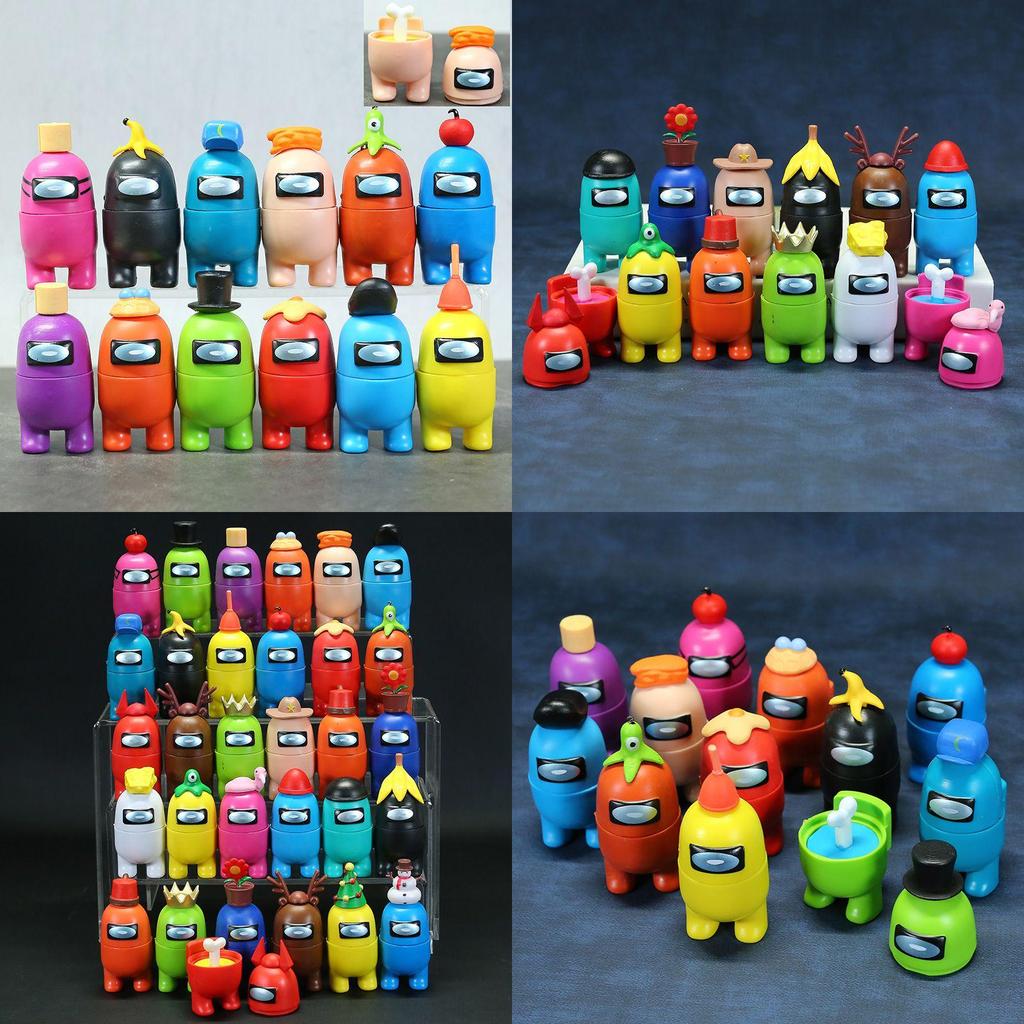 Figures Game Action Toys Mini Car Decoration Dolls Gift 12pcs 8pcs 7pcs