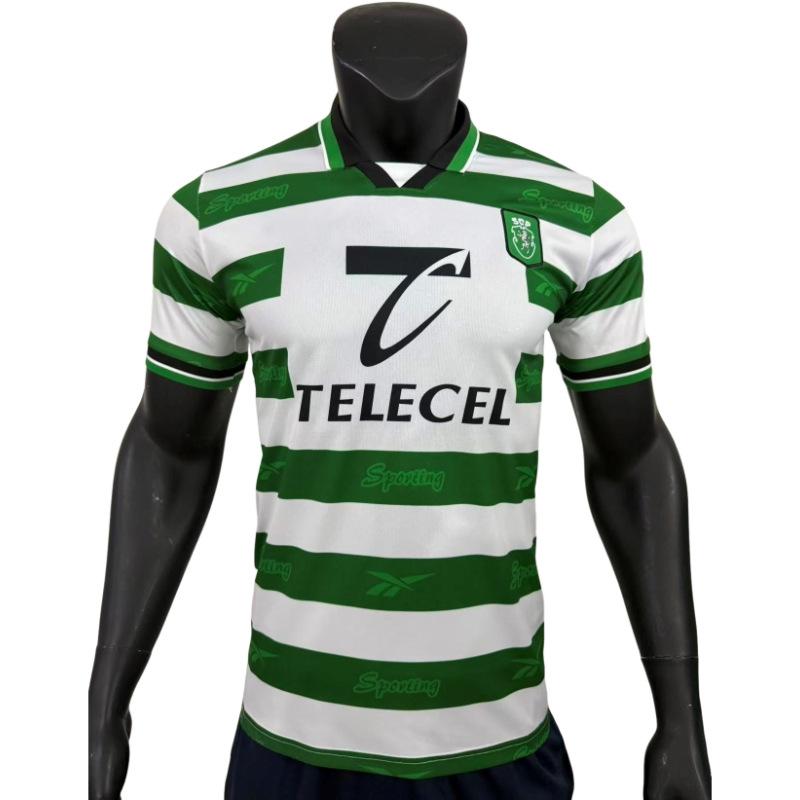 Vintage Portugal Liverpool Barcelona AC Away Germany Spain Football Jersey Short Sleeve Hair Series
