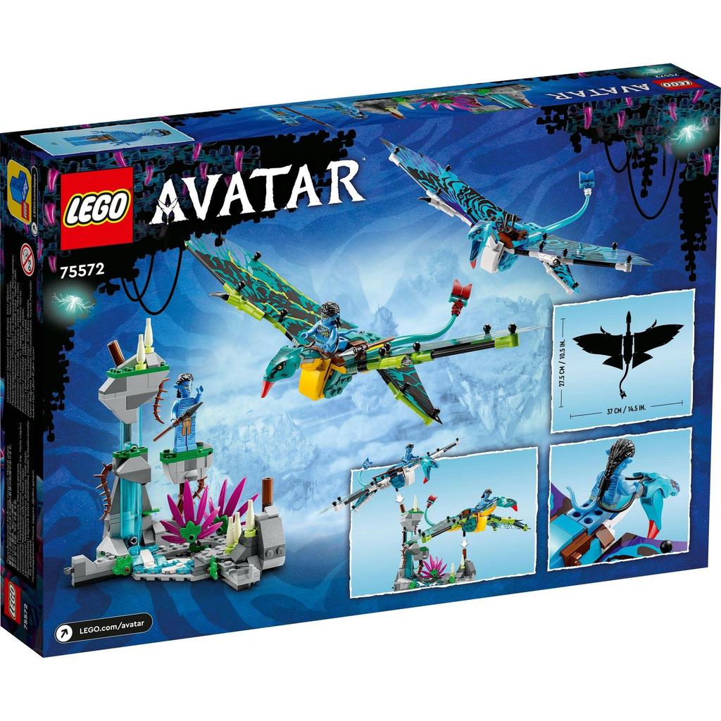 LEGO Avatar: Jake and Neytiri's First Flight of the Banshee 75572, a Fantastic Movie Gift for Boys and Girls Ages 9 and Up.